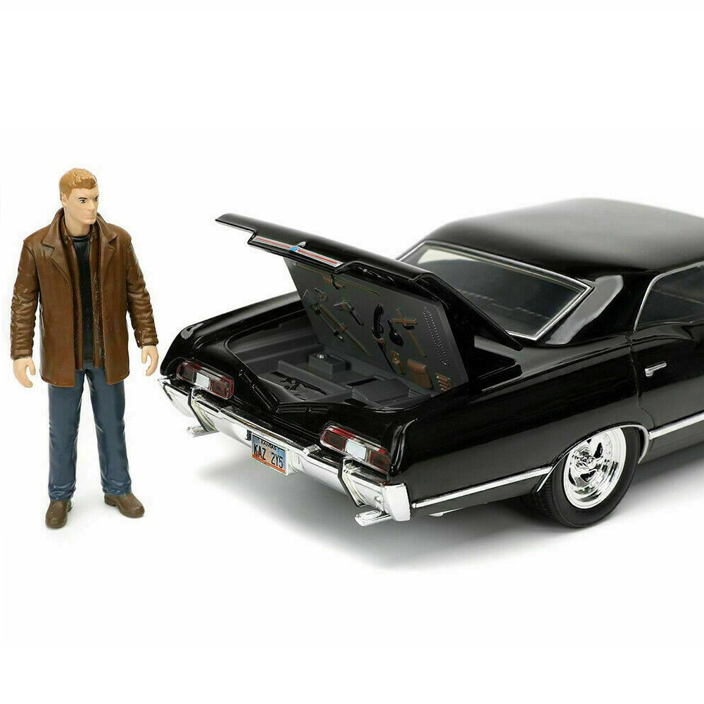 1967 Chevy Impala con Figura de Dean Supernatural Jada Toys Escala 1:24