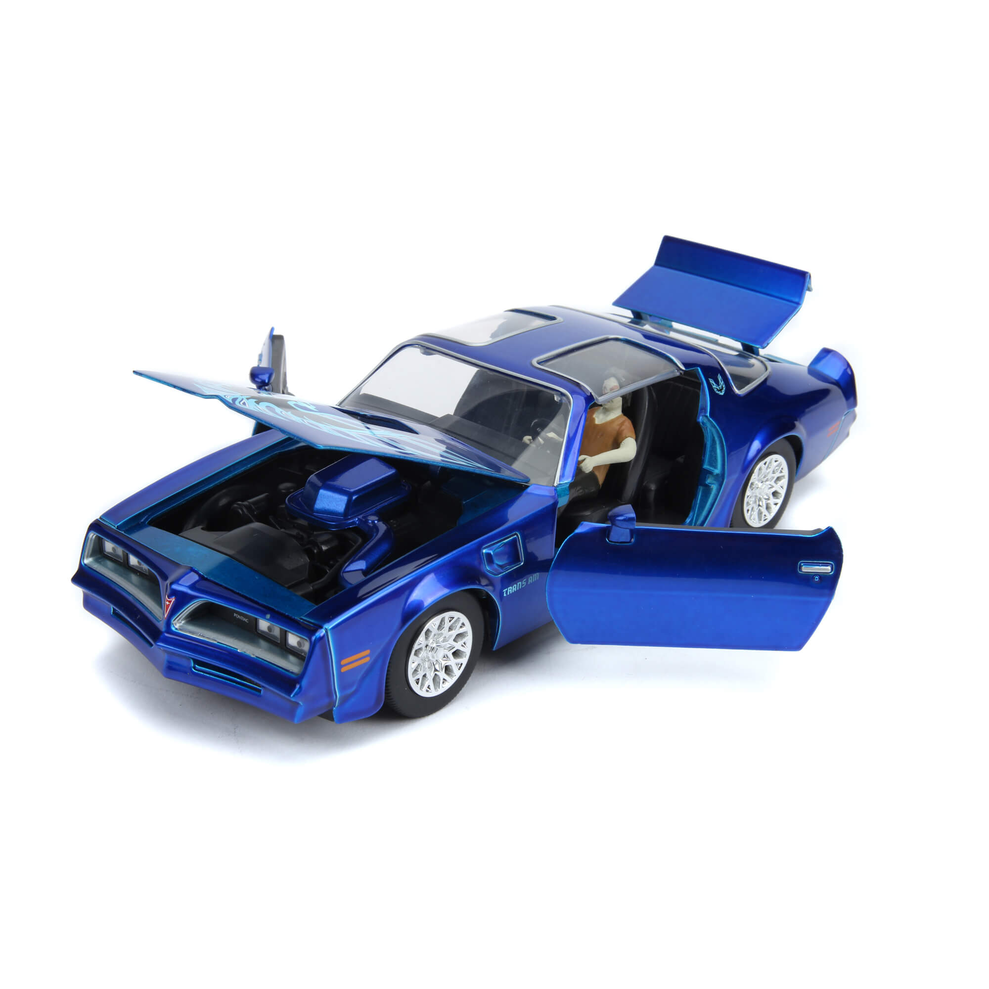 Pontiac Firebird Trans Am con Figuras Pennywise y Henry Bower It  Jada Toys Escala 1:24 