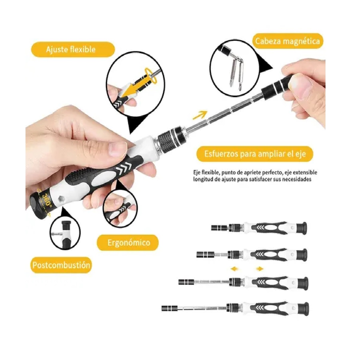 Kit Destornilladores Herramientas De Reparo Precision