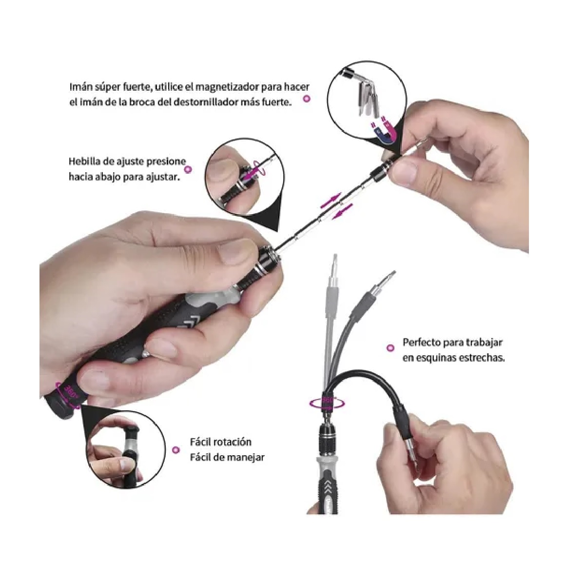 Kit Destornilladores Herramientas De Reparo Precision