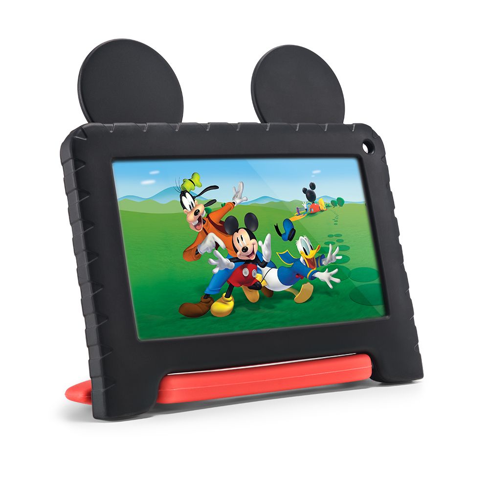Tablet Infantil 7 Pulgadas Mickey Mouse Color Negro 