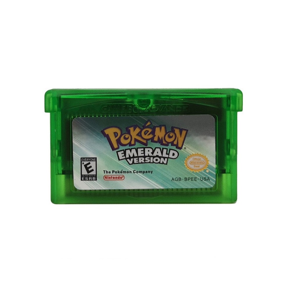 Cartucho GBA Game Boy Pokémon Esmeralda Español