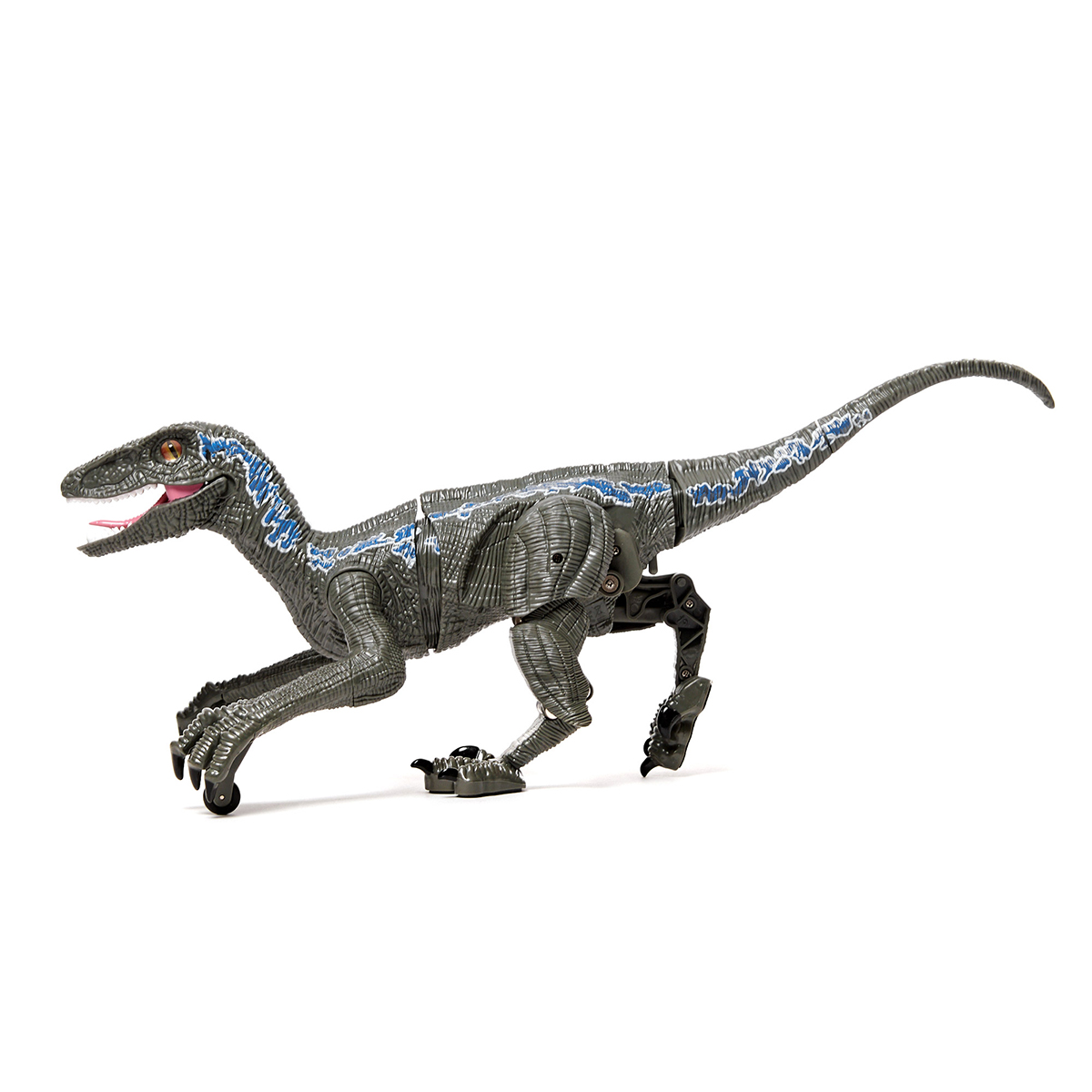 Dinosaurio Velociraptor Juguete Control Remoto Luz Y Sonido