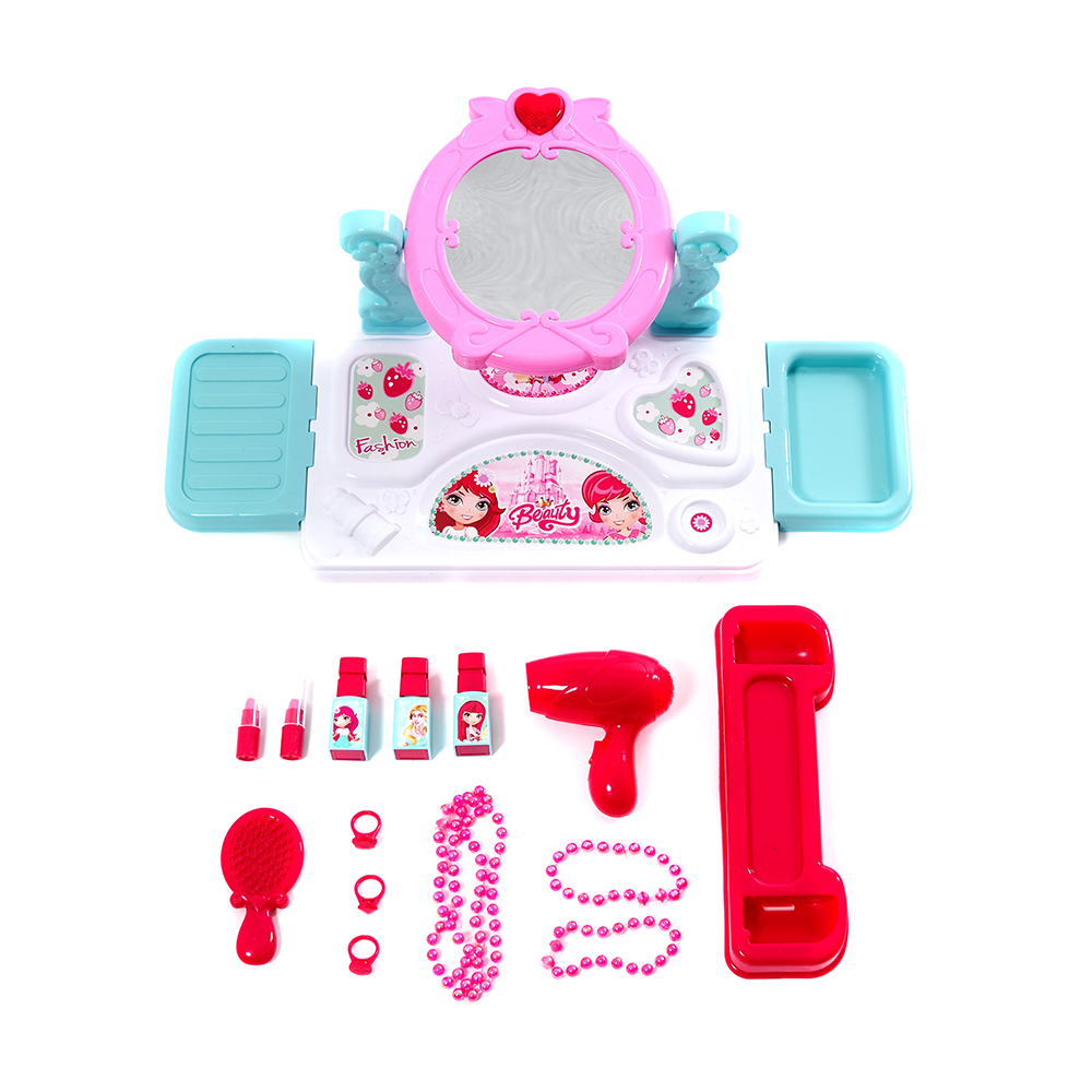 Salon De Belleza Infantil Juguete Maquillaje Maletin 2 En 1