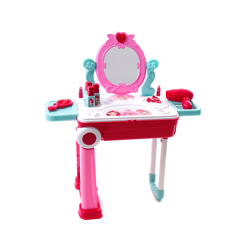 Salon De Belleza Infantil Juguete Maquillaje Maletin 2 En 1