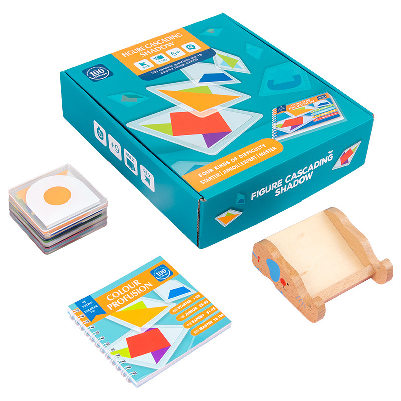 KIDOS Juego Patrones de figuras geométricas de colores