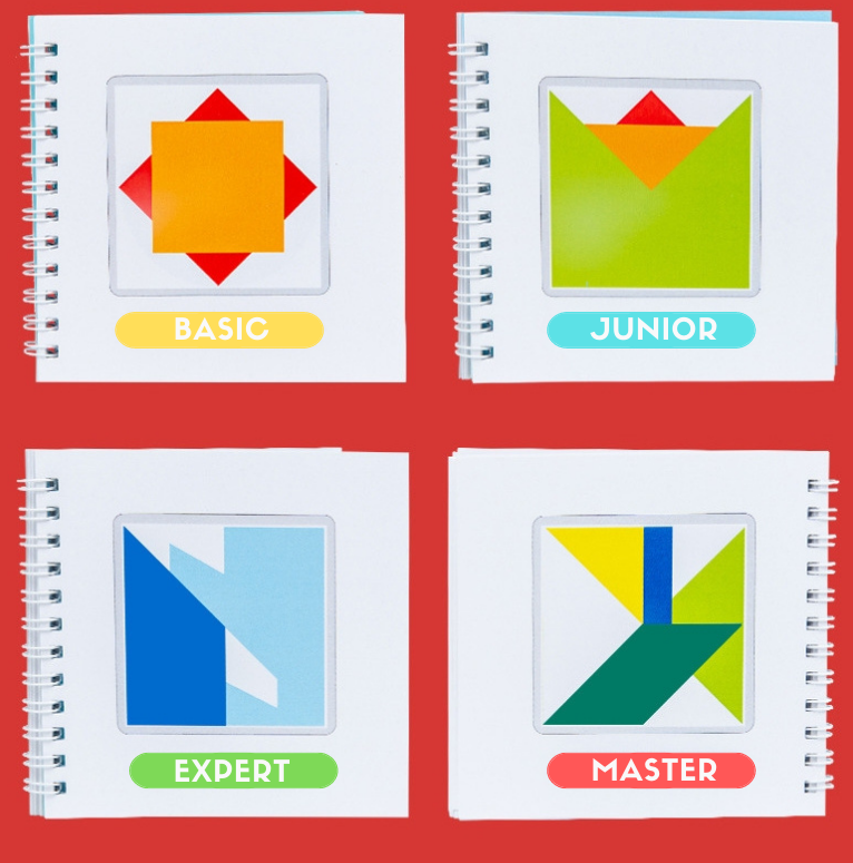 KIDOS Juego Patrones de figuras geométricas de colores