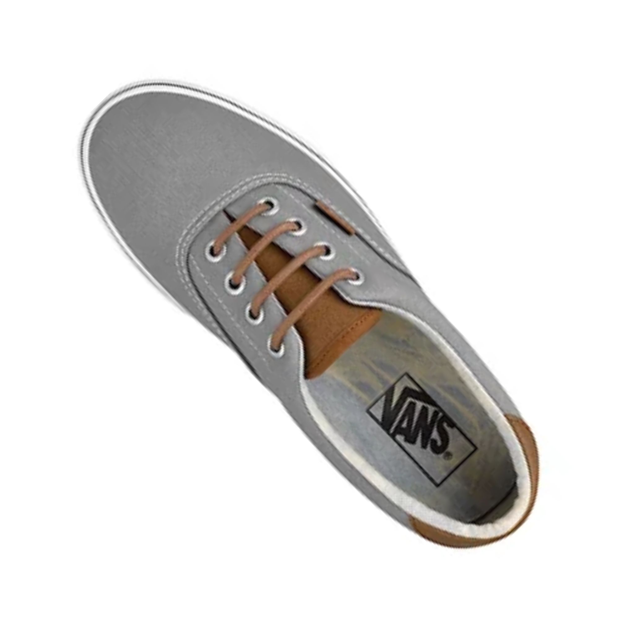 Tenis Vans UA Era 59 Frost Gris con Café Unisex Originales 38FSQ70