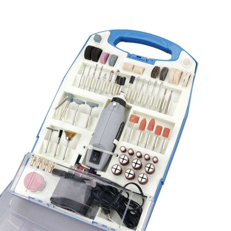 Mini Taladro Mototool Con 170 Accesorios Tipo Dremel