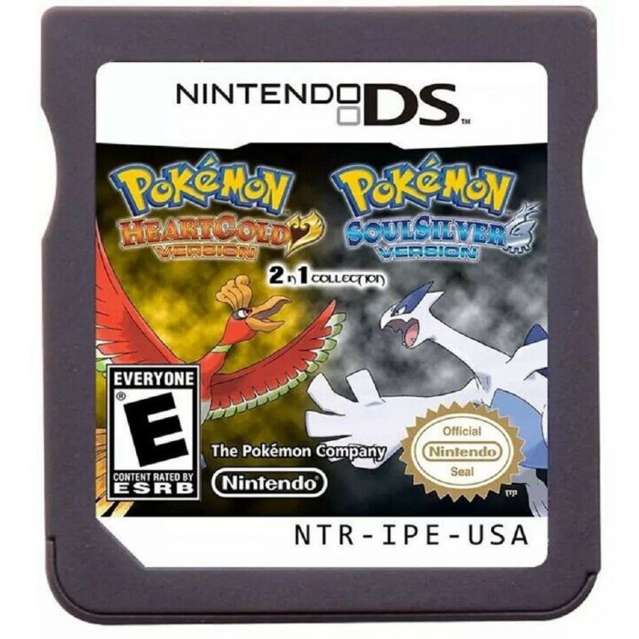 Cartucho R4 Repro Nintendo DS 2 en 1 Pokémon Oro HeartGold y Plata SoulSilver Español