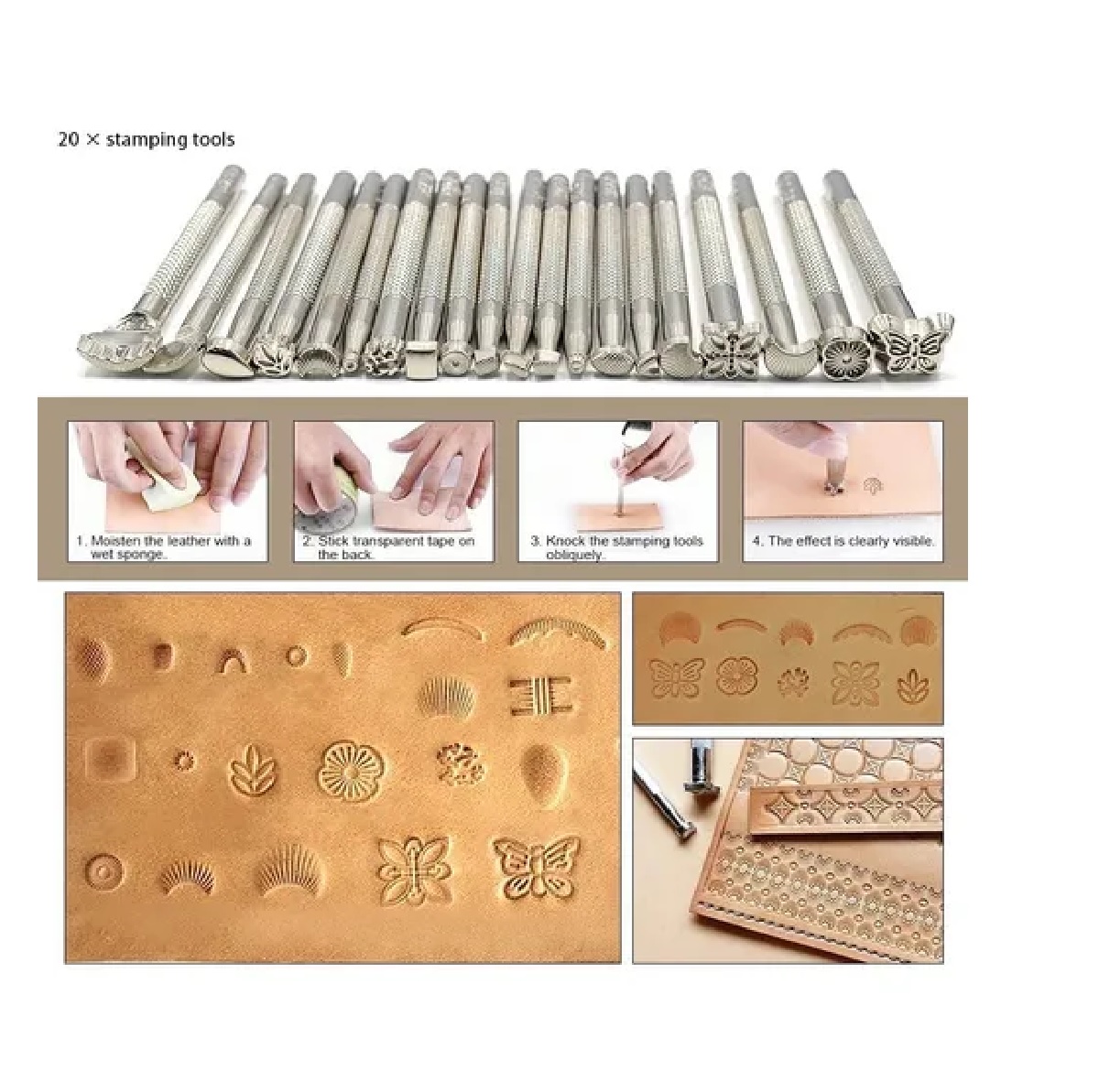 Juego De Herramientas Para Trabajar Cuero