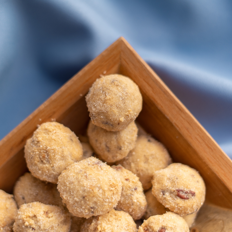 Suspiros de Nuez - Galletas De Nuez Gourmet - 100% Naturales - 240g (3 Piezas)