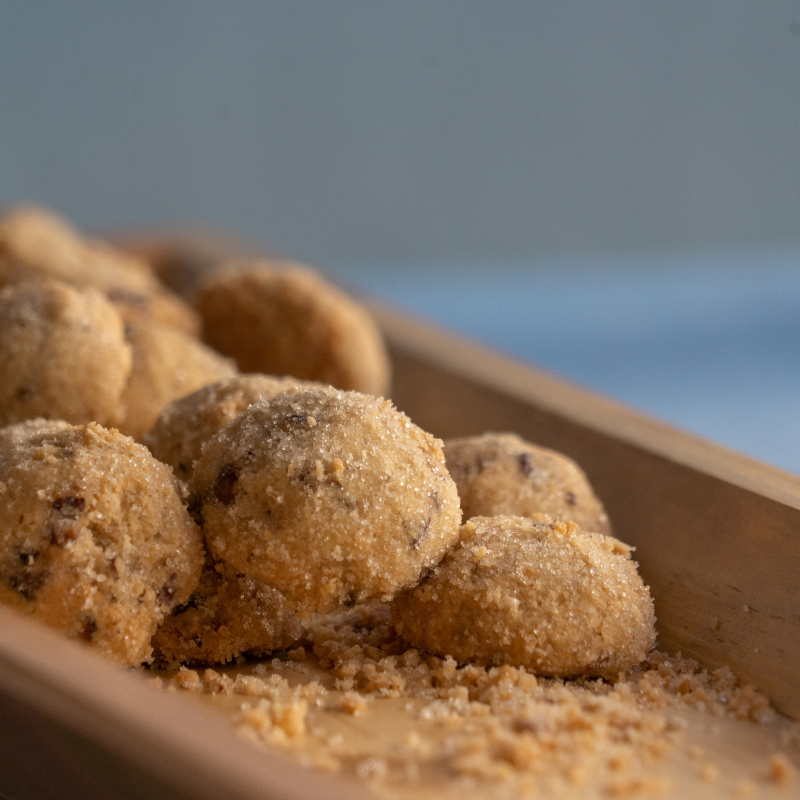 Suspiros de Nuez - Galletas De Nuez Gourmet - 100% Naturales - 240g (3 Piezas)