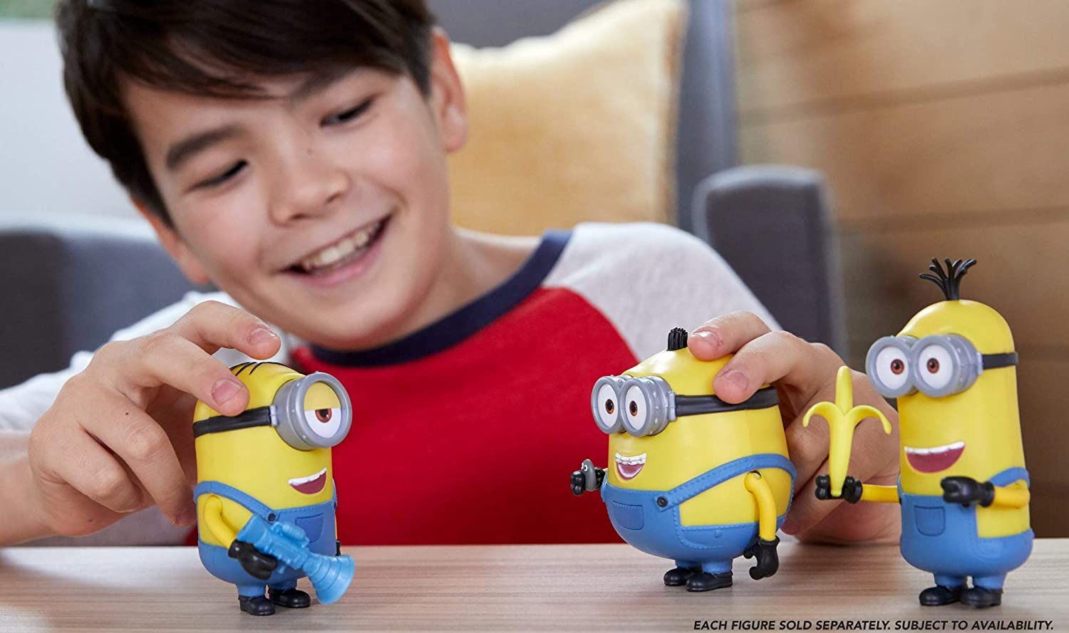 Minions Amigos Parlanchines, Stuart Con Pistola