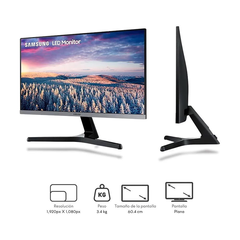 Monitor Samsung Gamer 24 Pulgadas Led FHD Freesync 