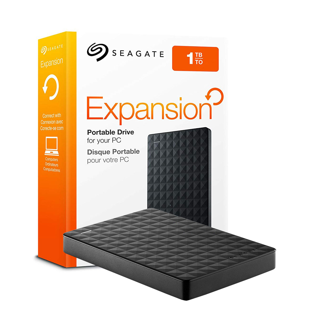 Disco duro externo Seagate Expansion STEA1000400 1TB negro