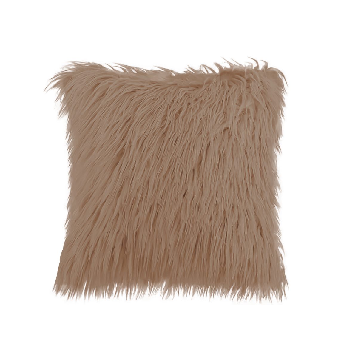 Paquete de 2 Fundas para cojín Decorativas 43x42cm peludo