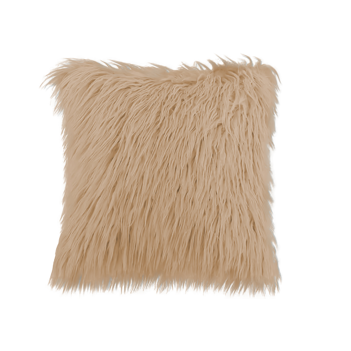 Paquete de 2 Fundas para cojín Decorativas 43x42cm peludo