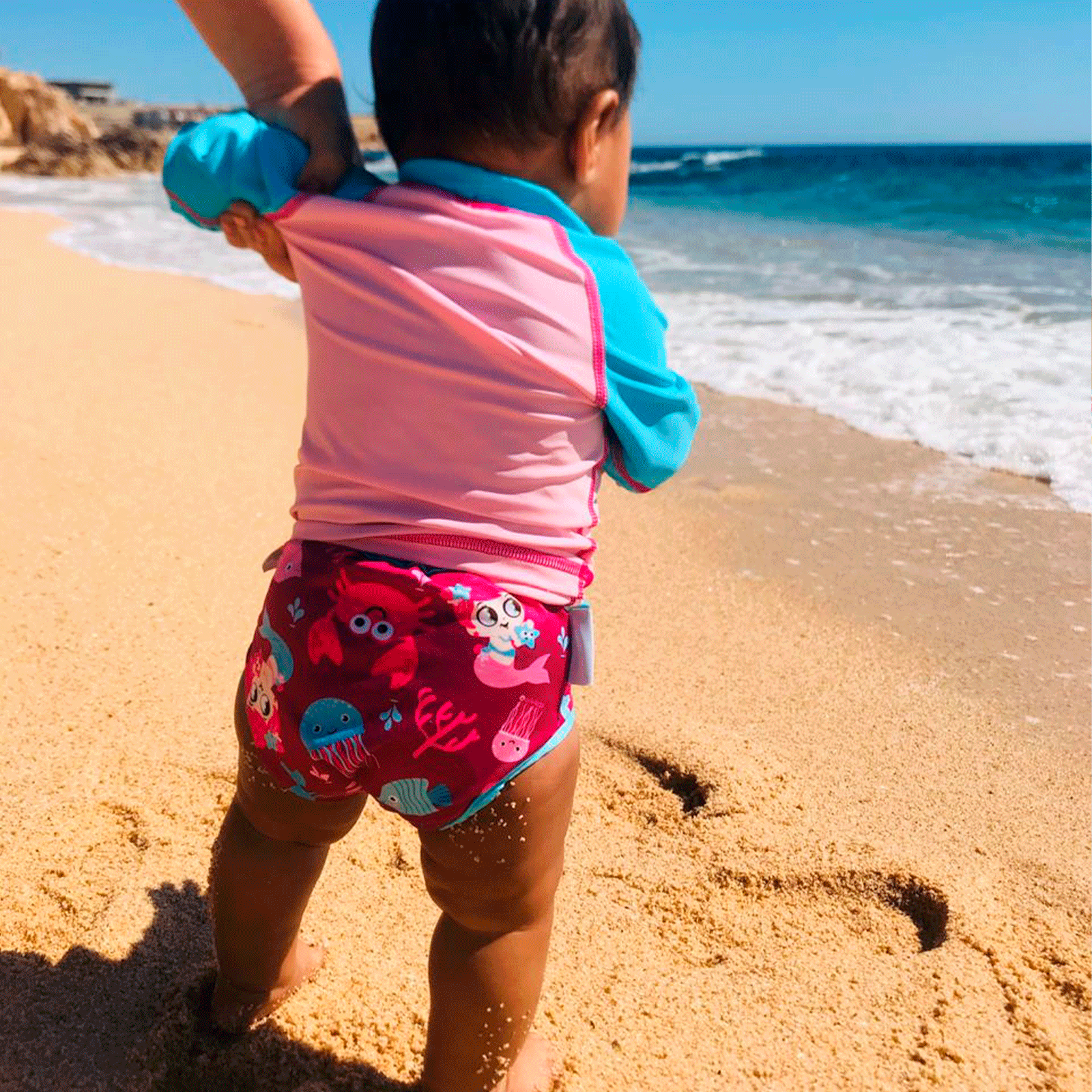 Pañal de natación para alberca y mar unitalla Ecopipo