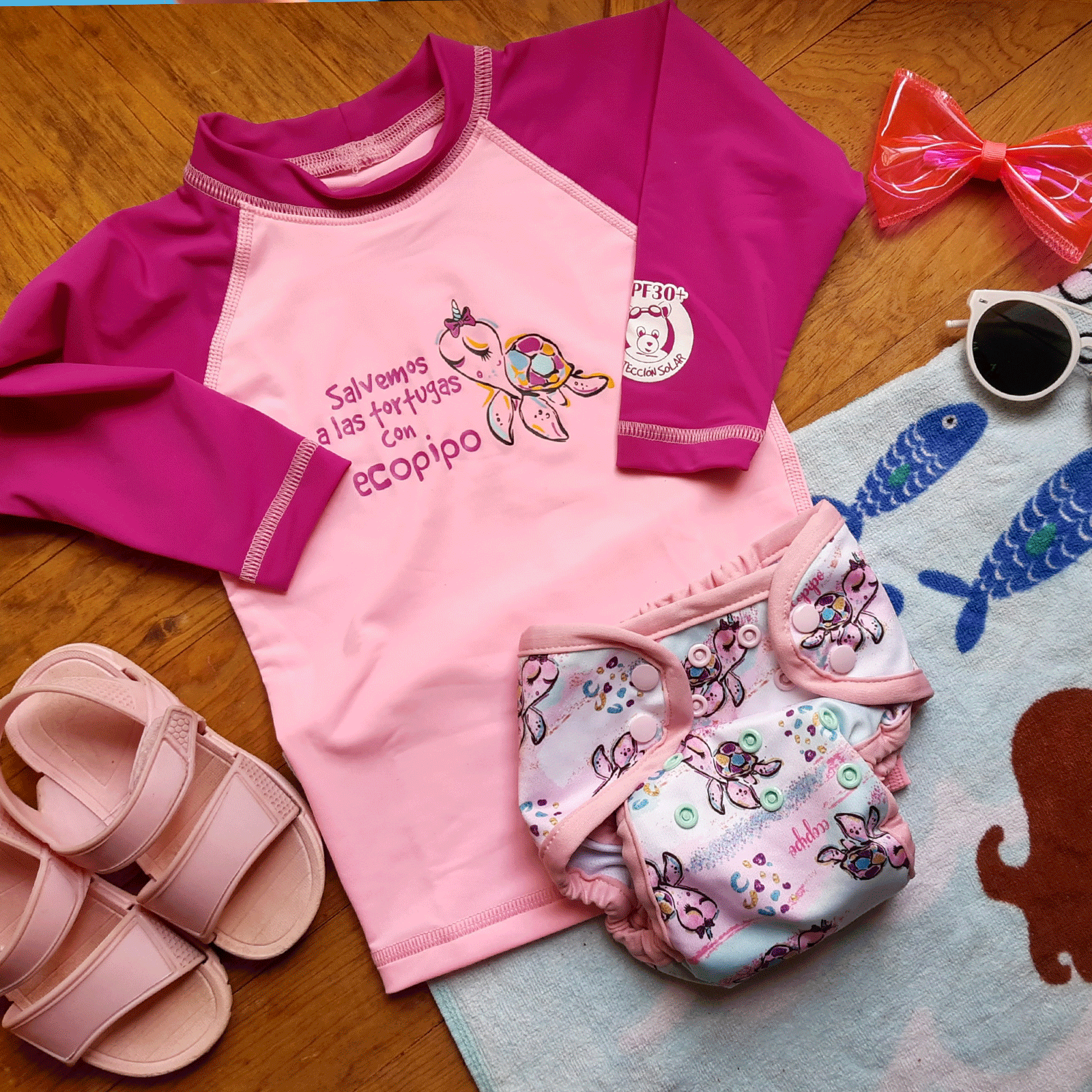 Pañal de natación para alberca y mar unitalla Ecopipo