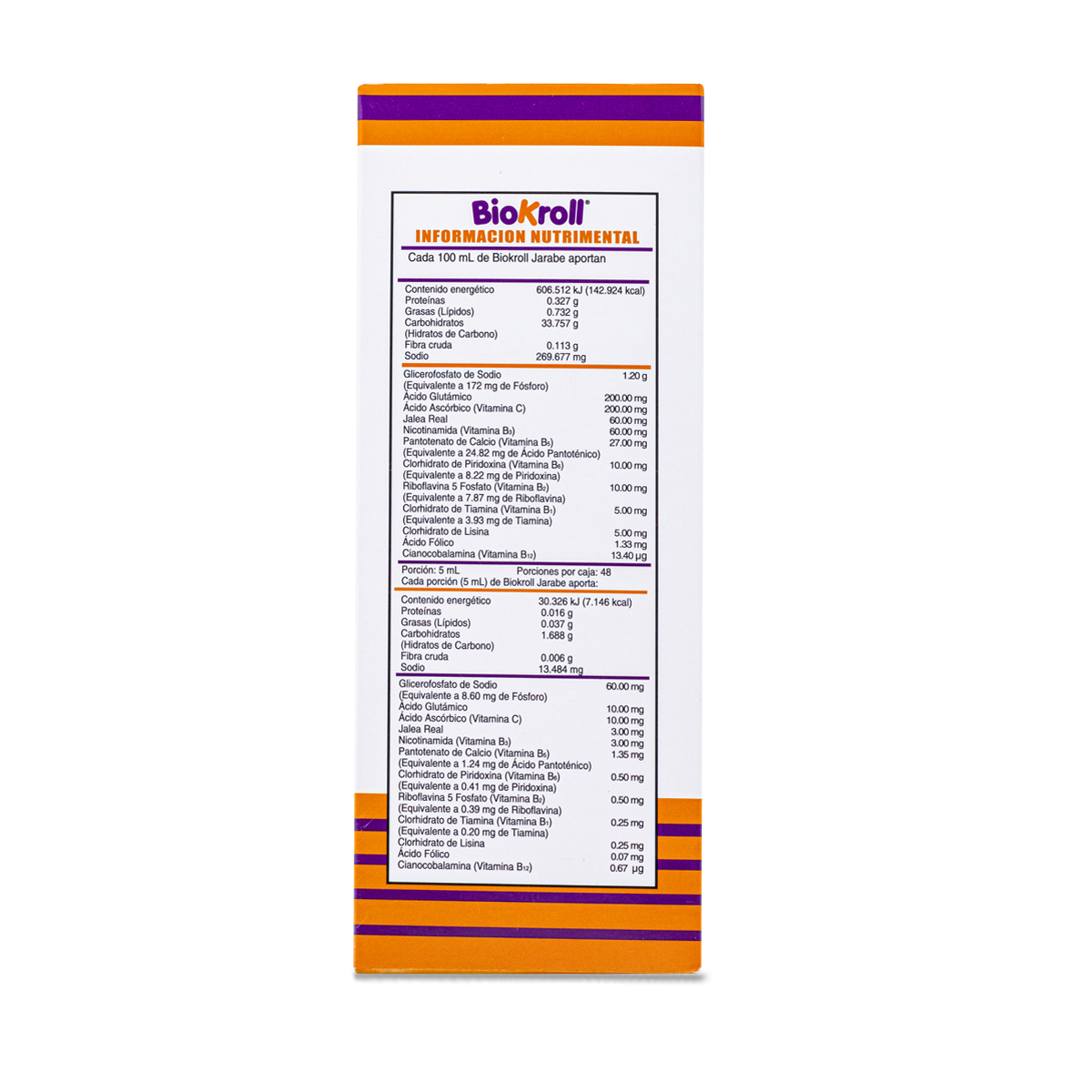 Biokroll Jarabe 240 Ml Bqm