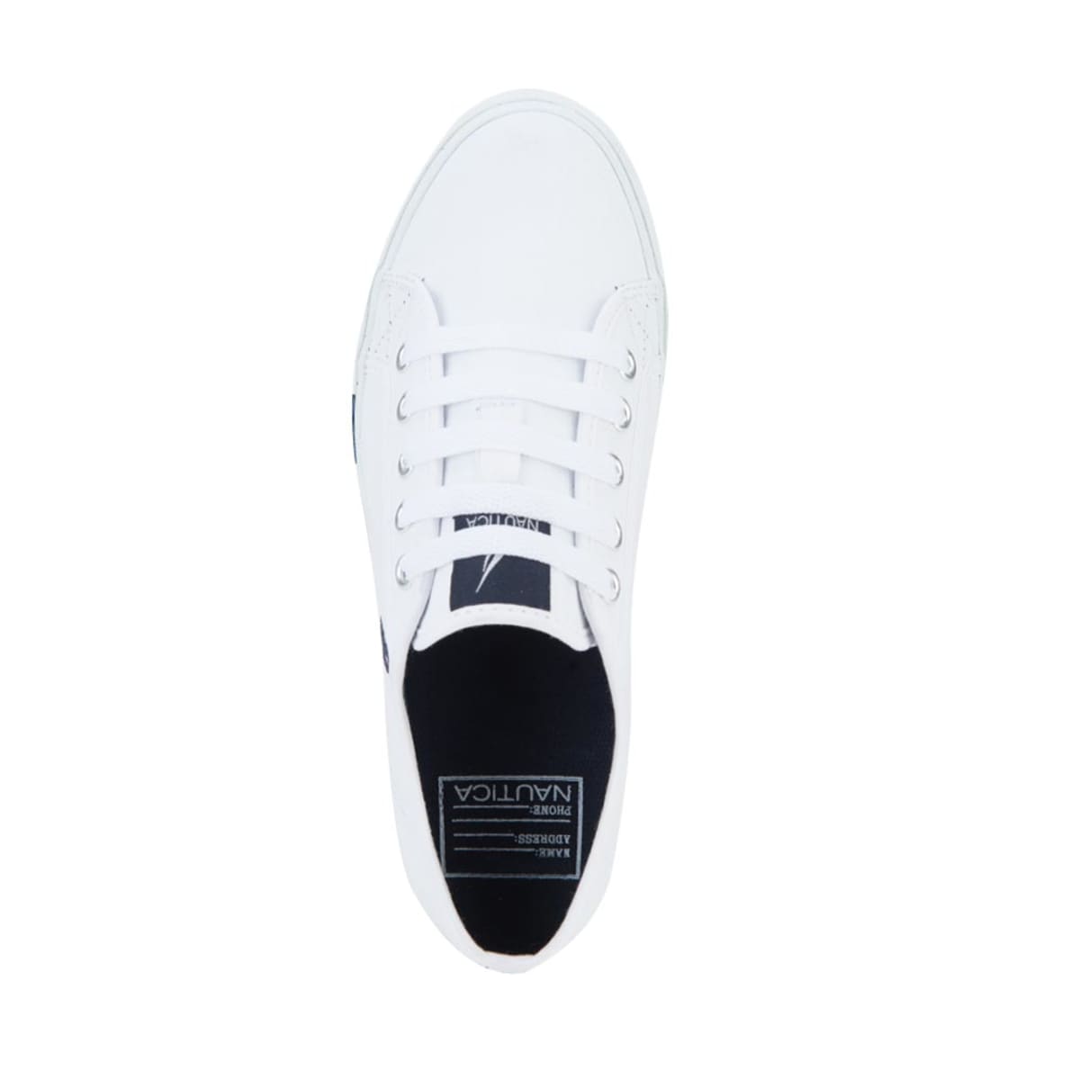 Tenis Casual Urbano Choclo Nautica color Blanco para Mujer Rena 1034532