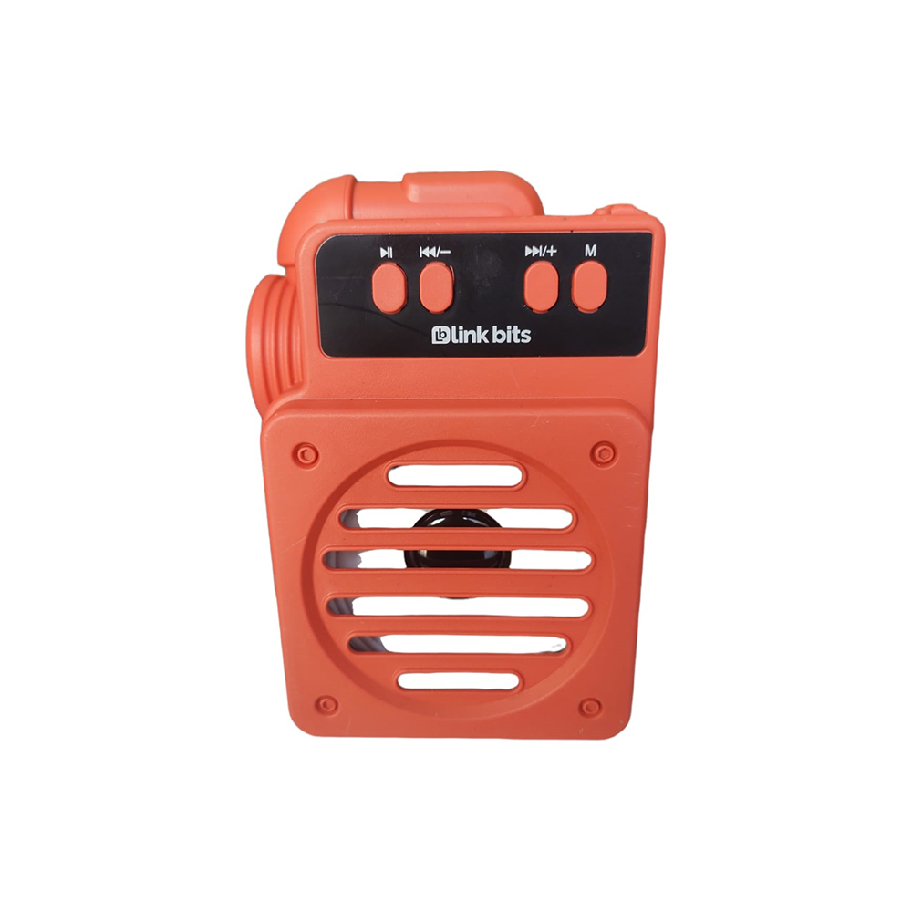 Bocina Bluetooth 3 Link Bits Roja VA372T PACK 5
