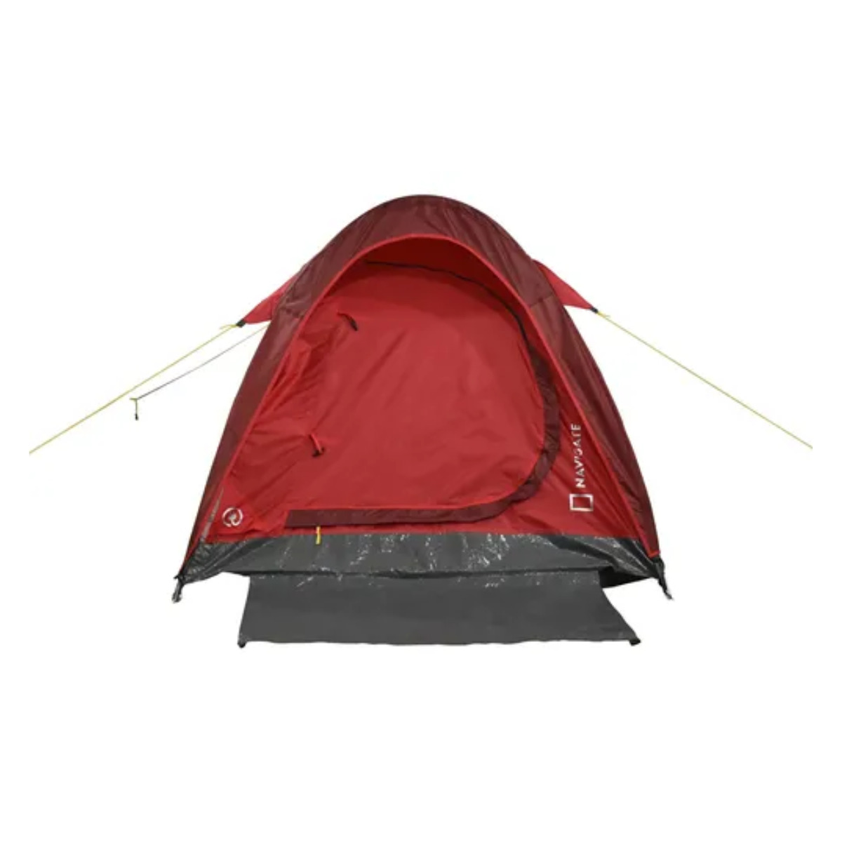 Tienda de campaña para 2 personas Rockport II roja con gris National Geographic CNG209-2