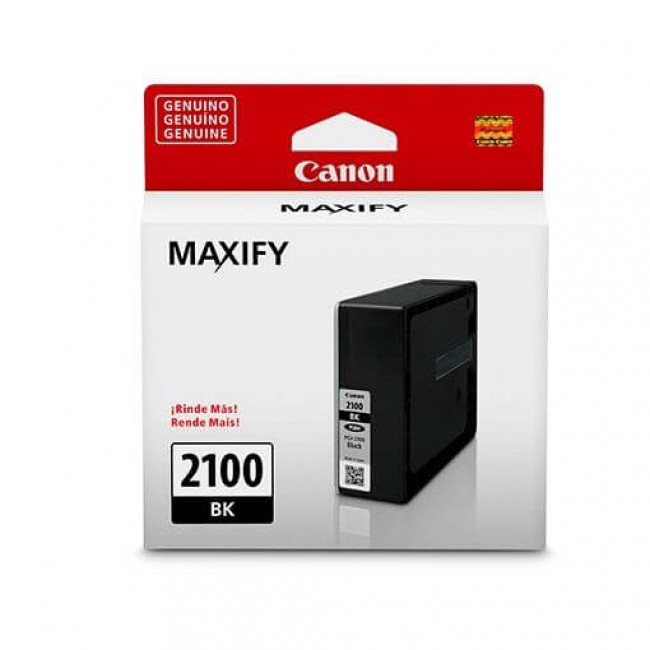 TANQUE CANON PGI-2100 BK 1,000 PAGINAS PARA MB2010