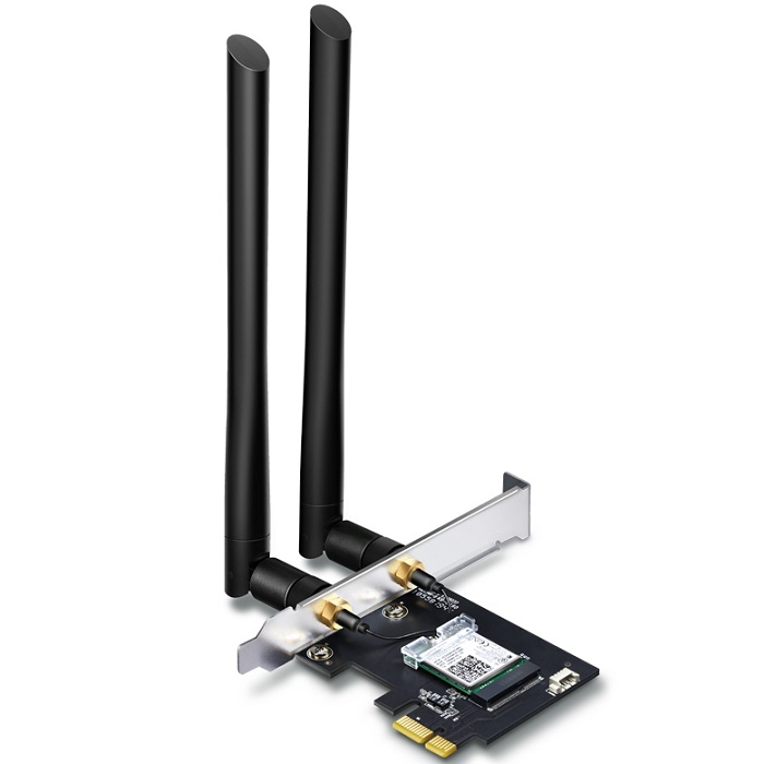 Tarjeta De Red PCI-E 1x Inalambrica Tp-Link ARCHER T5E AC1200 Banda Dual Bluetooth 2 Antenas