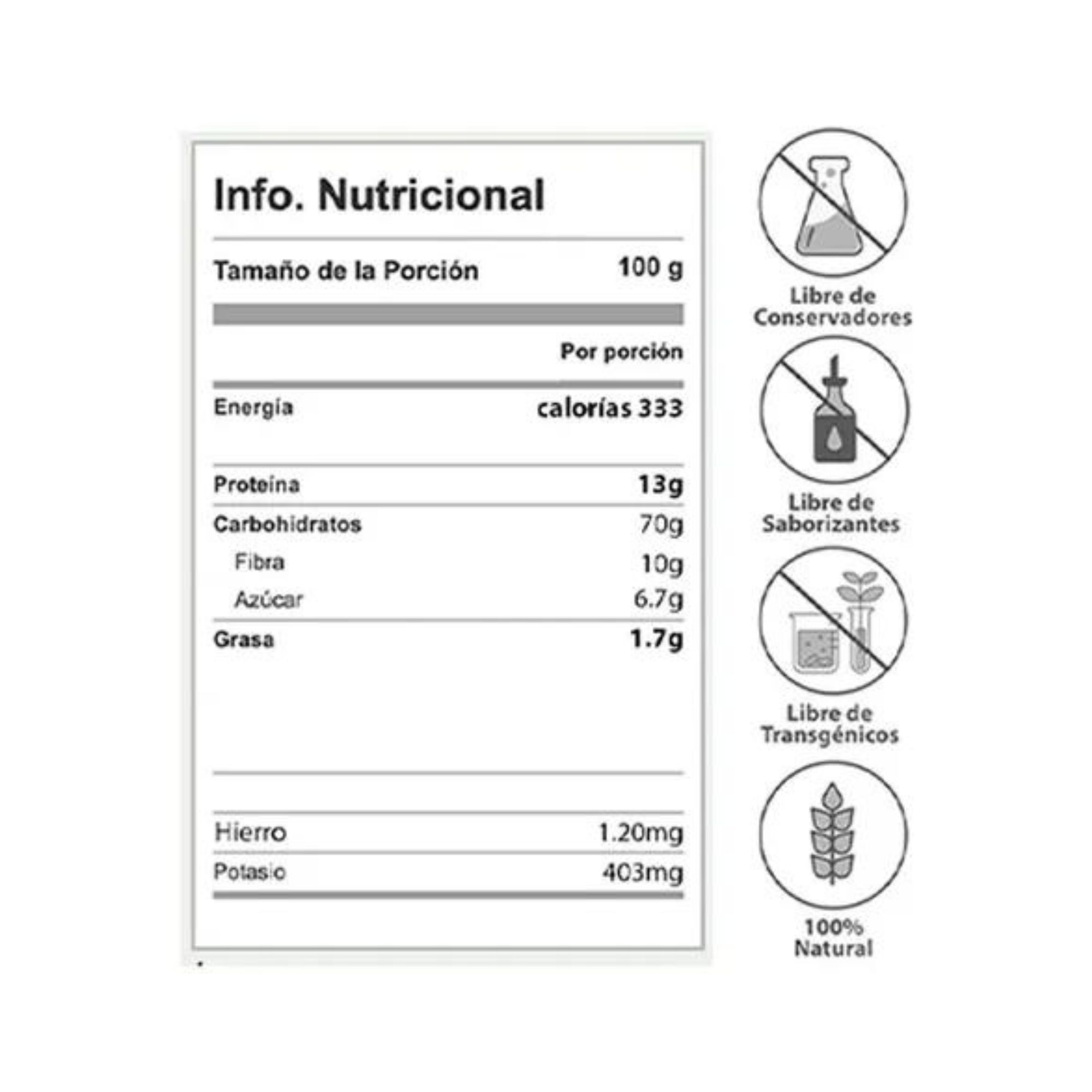 Harina De Espelta Integral 830g Integrain Baja En Gluten