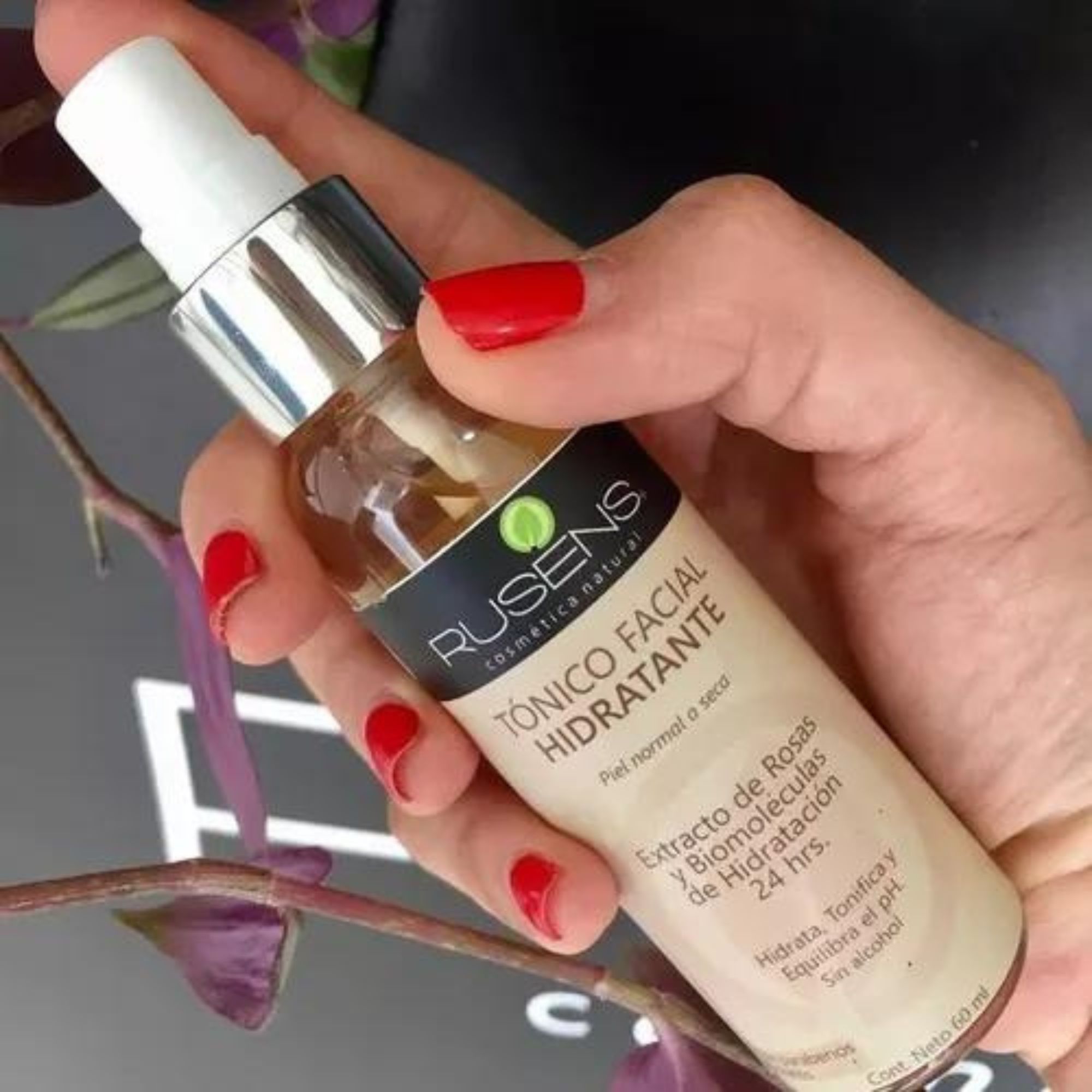 Tónico Facial Hidratante Rusens 120ml Con Extracto De Rosas