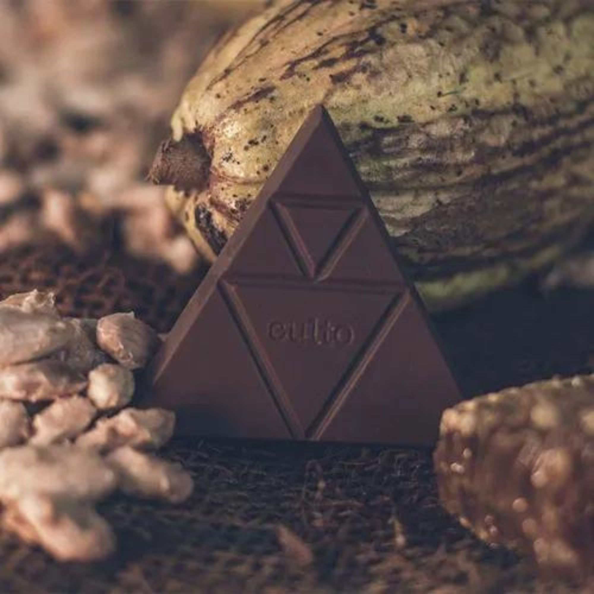 Chocolate Amargo 80% Cacao Con Quinoa 80g Culto Orgánico