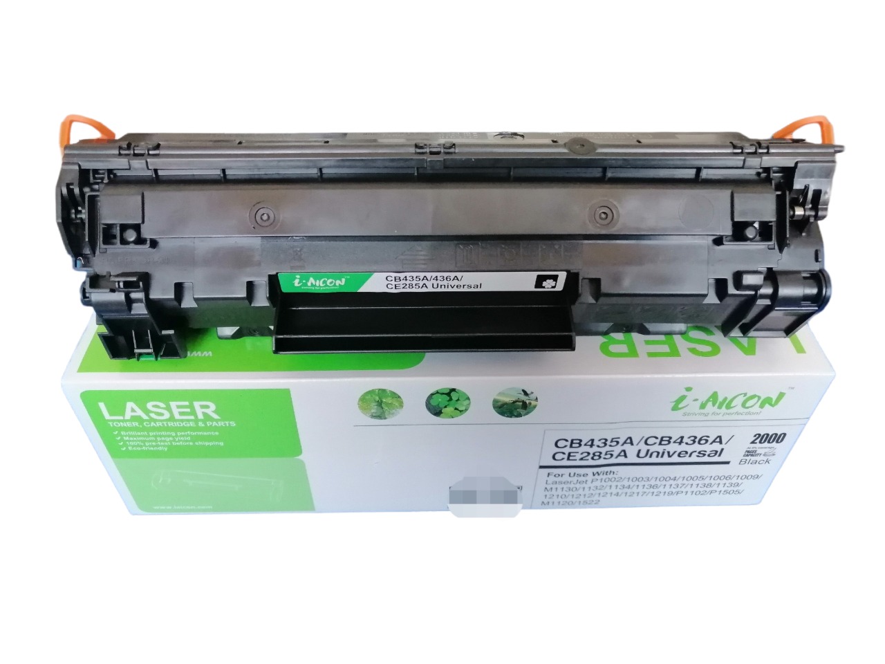 Cartucho tóner  CB435A (35 A) compatible  genérico nuevo para uso en, HP 1132w, CE285A, CB236A