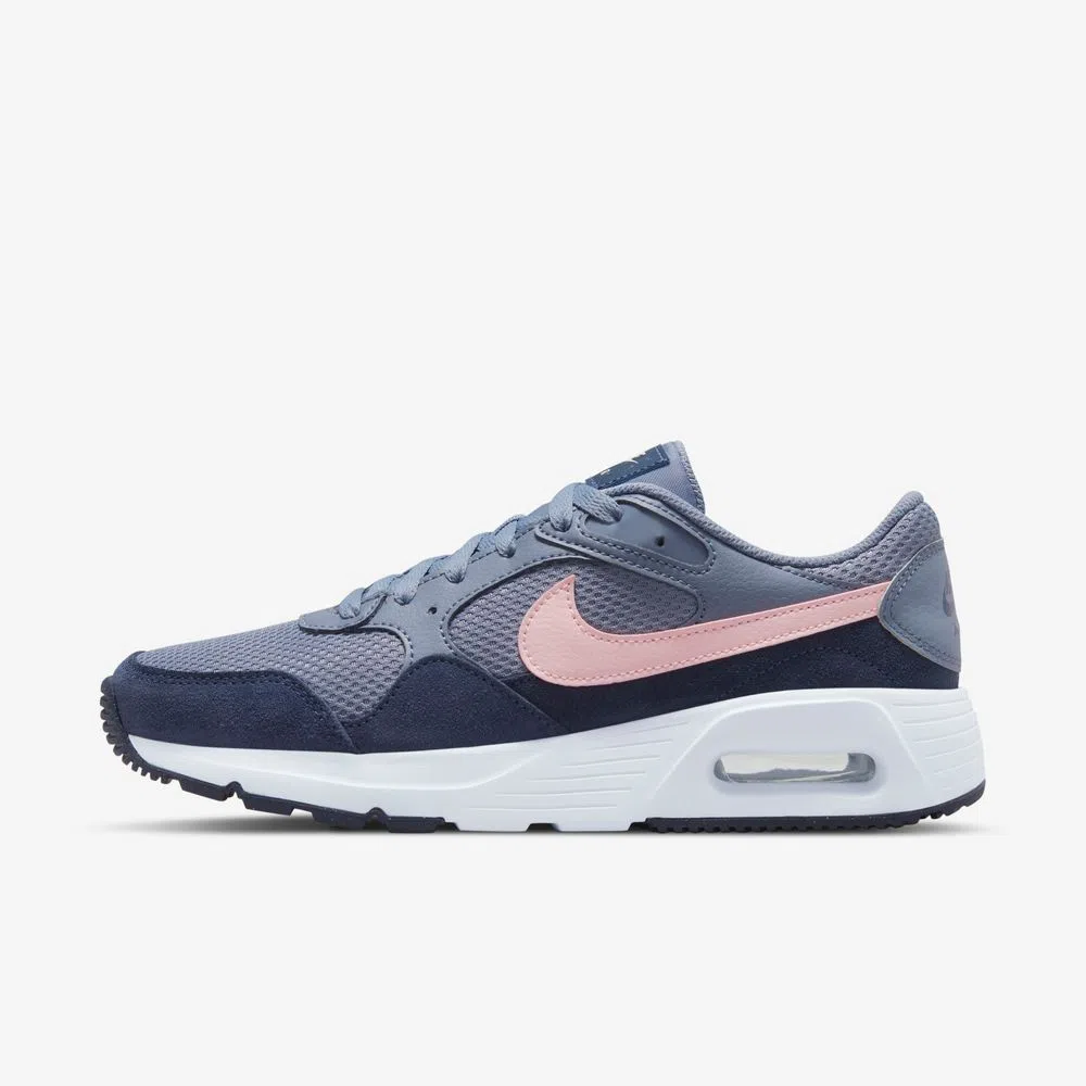 Tenis Nike Air Max SC Azul Marino Rosa de Dama