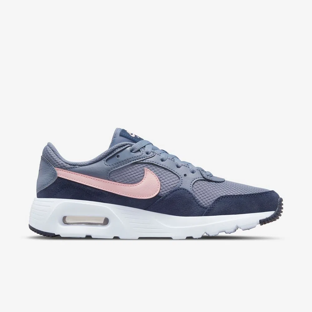 Tenis Nike Air Max SC Azul Marino Rosa de Dama