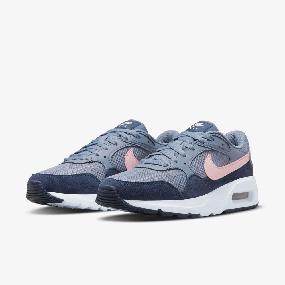 Tenis Nike Air Max SC Azul Marino Rosa de Dama
