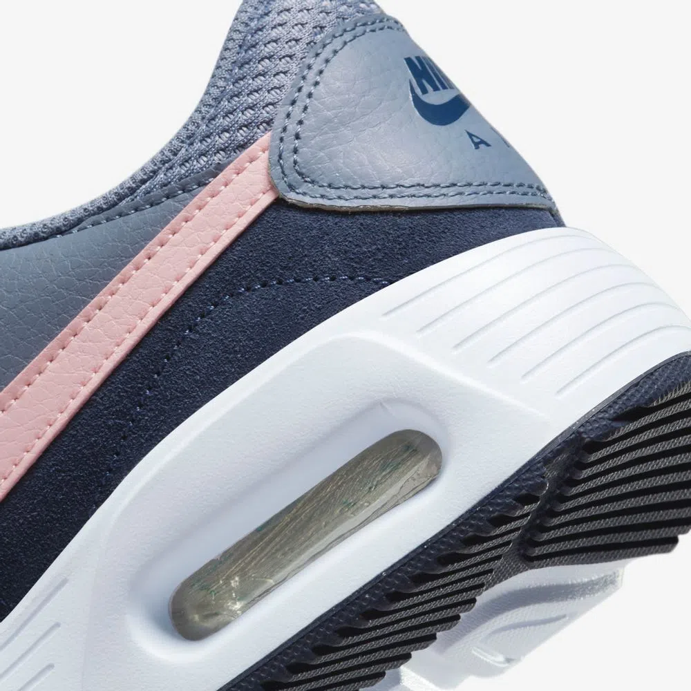Tenis Nike Air Max SC Azul Marino Rosa de Dama