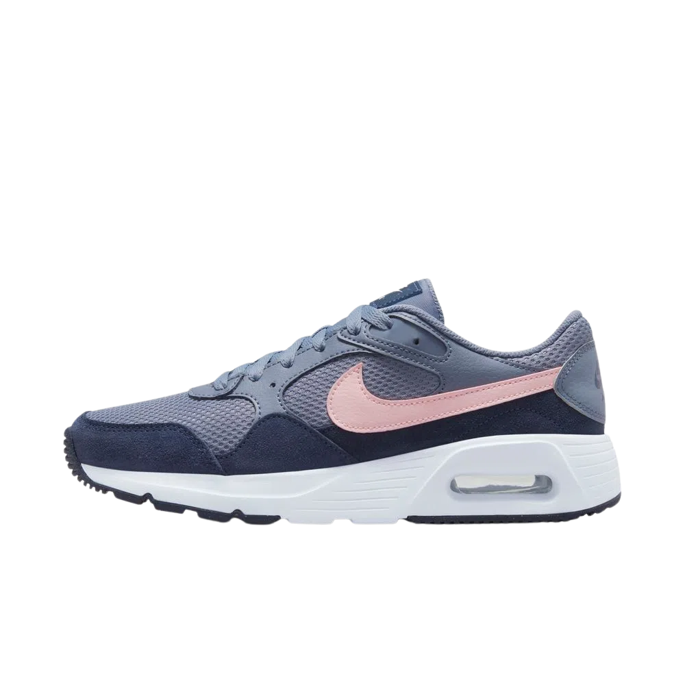 Tenis Nike Air Max SC Azul Marino Rosa de Dama