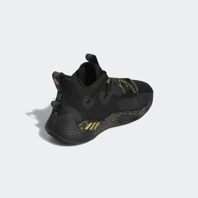 Tenis Adidas Harden Stepback 3 Negro Oro de Caballero