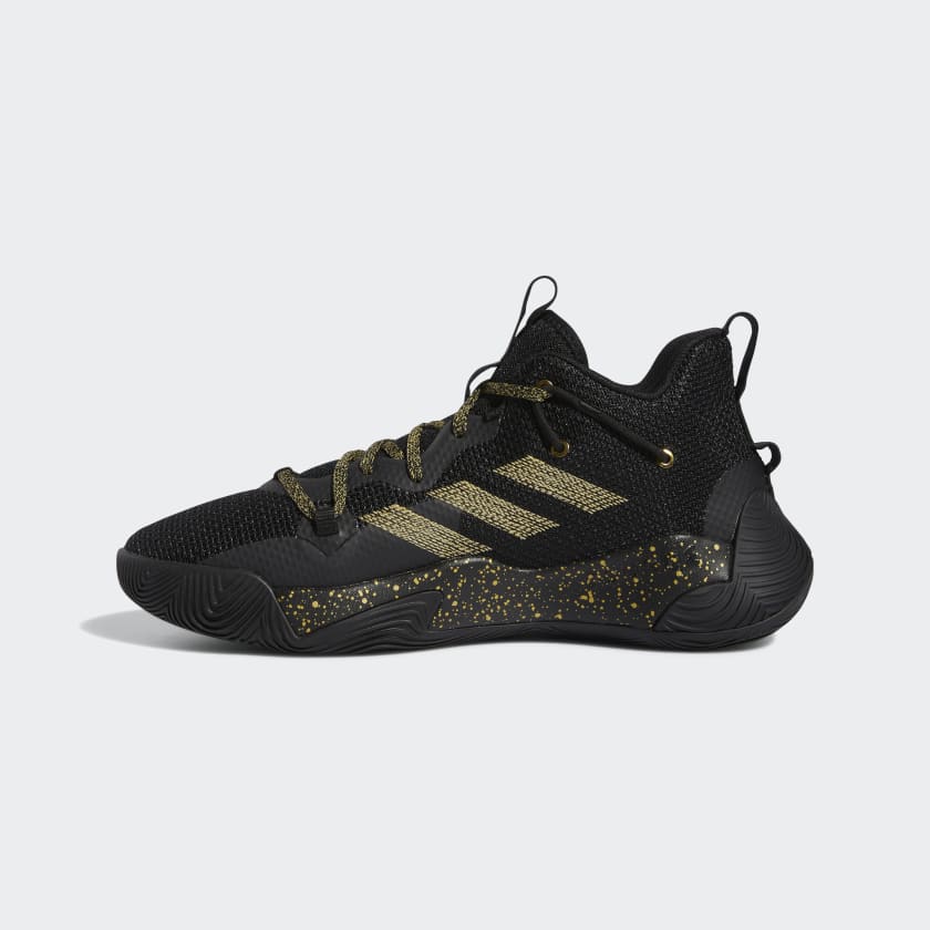 Tenis Adidas Harden Stepback 3 Negro Oro de Caballero