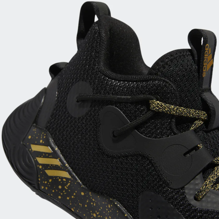 Tenis Adidas Harden Stepback 3 Negro Oro de Caballero