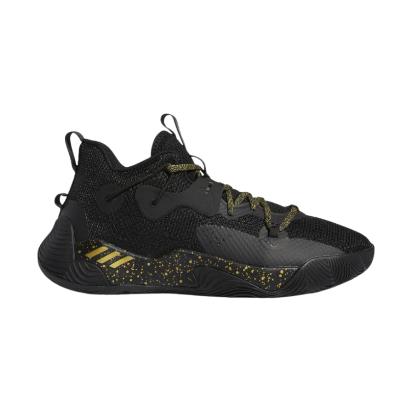 Tenis Adidas Harden Stepback 3 Negro Oro de Caballero