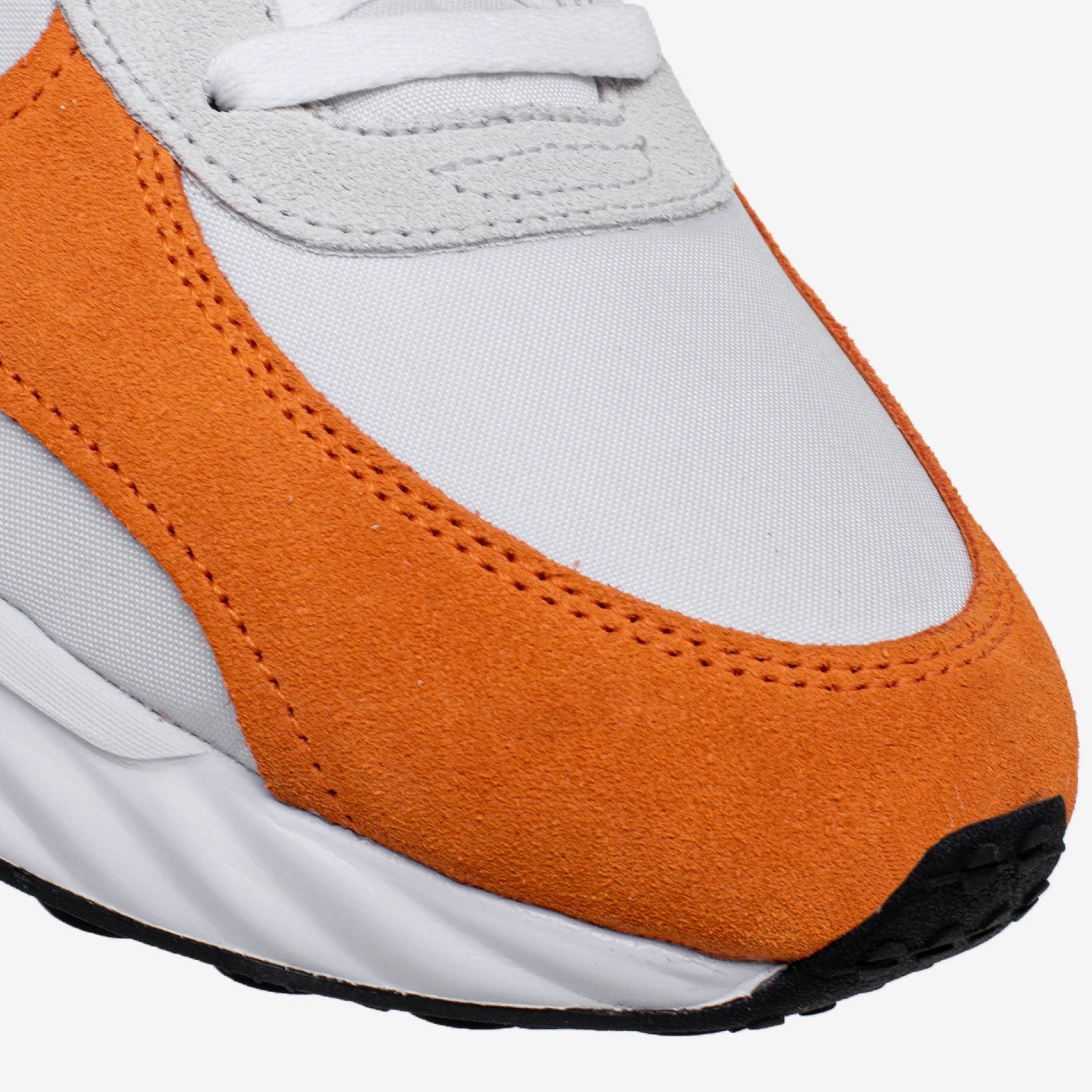 Tenis Puma Wildrider Rollin Blanco Naranja de Caballero Original