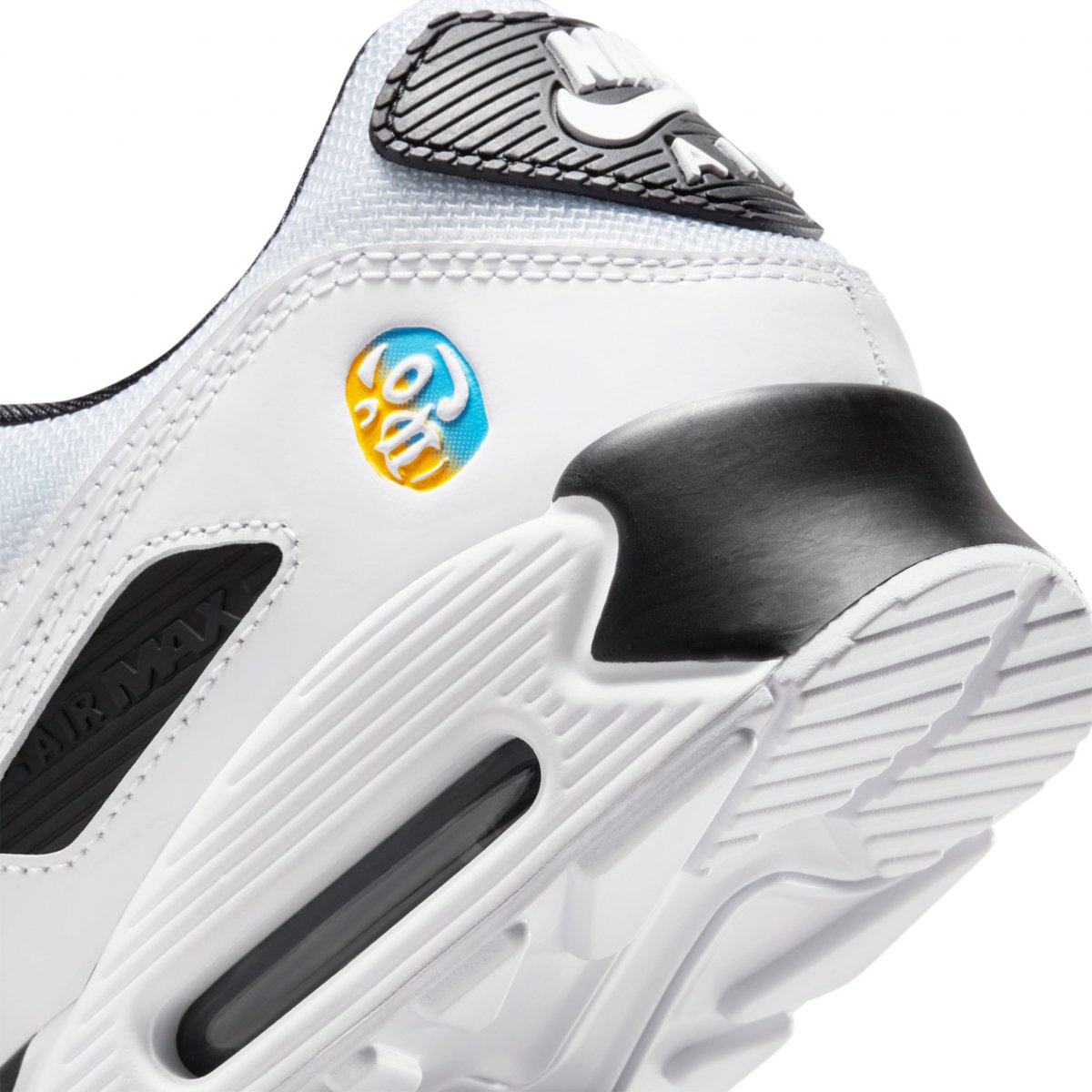 Tenis Nike Air Max 90 Lucha Libre White Black (DM6178-010)