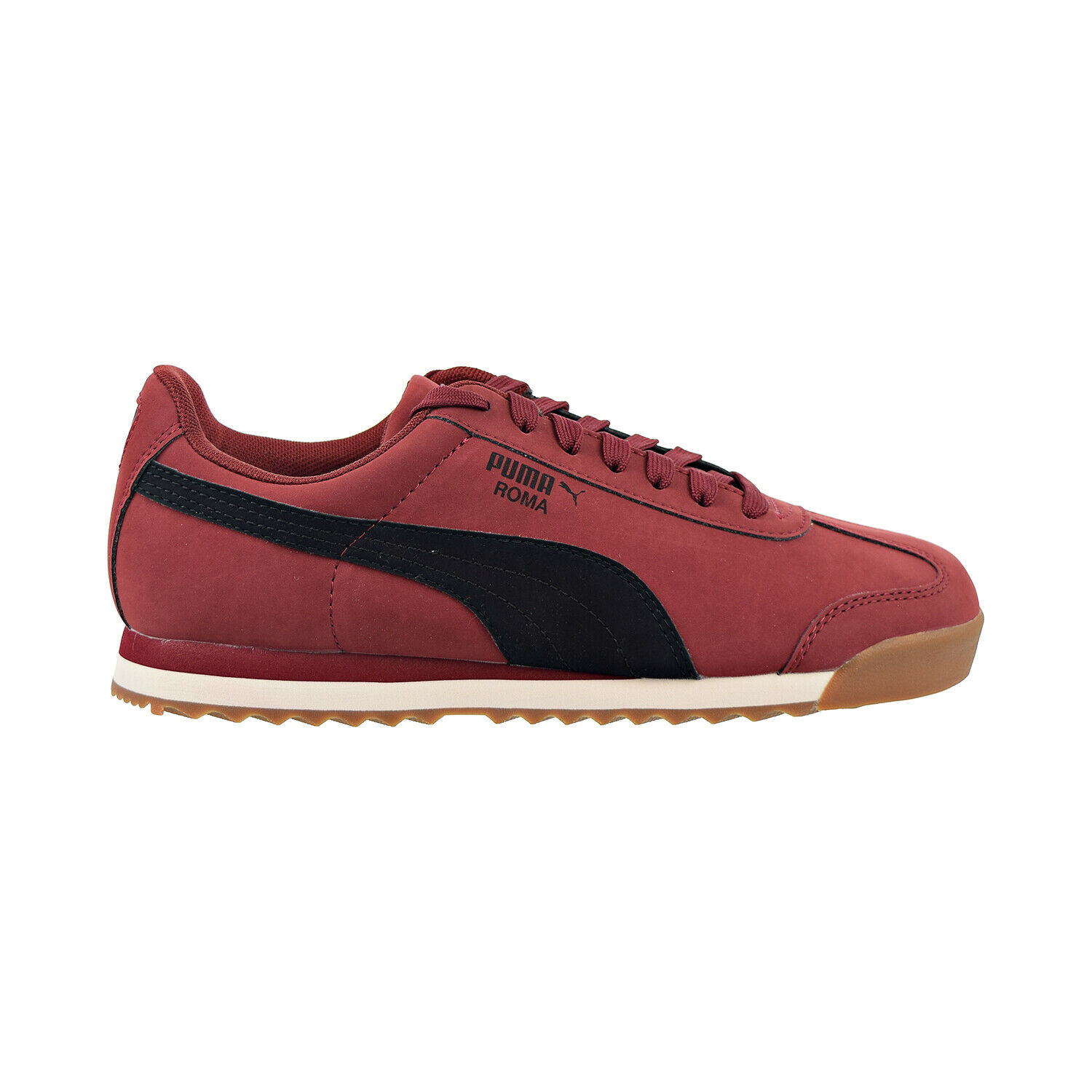 Tenis Puma Roma Smooth Vino Negro De Caballero