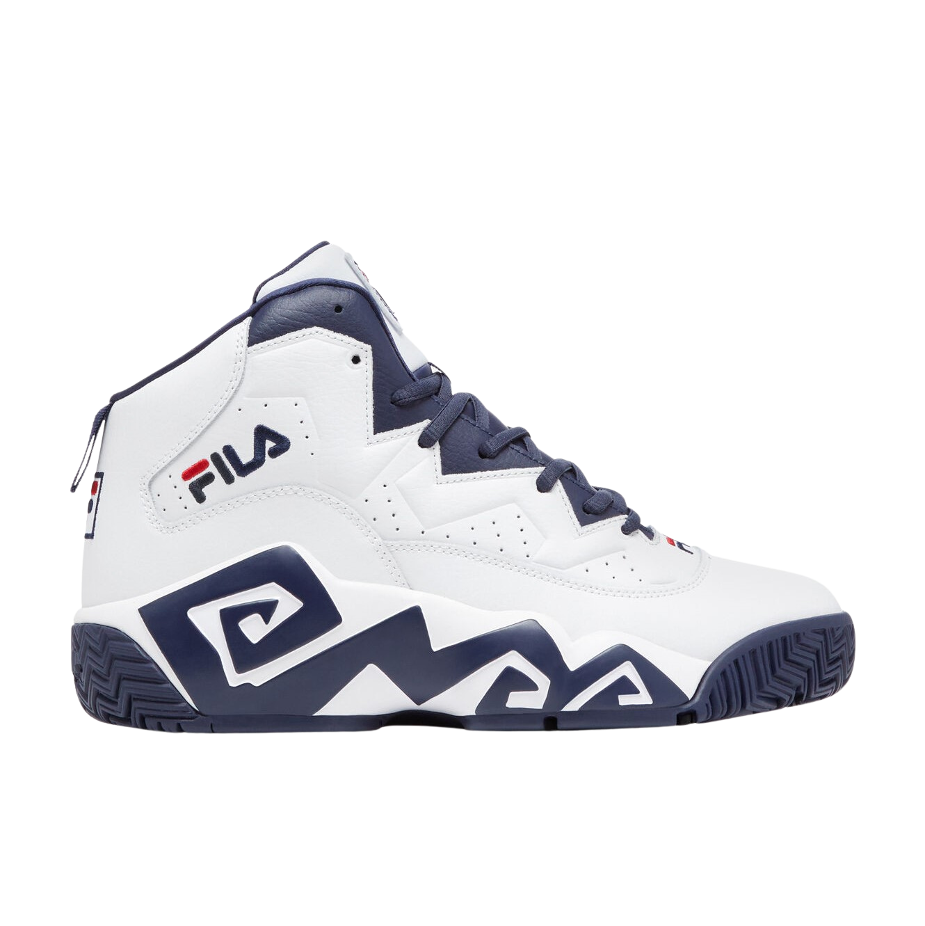 Tenis Fila MB Blanco Azul Marino de Caballero