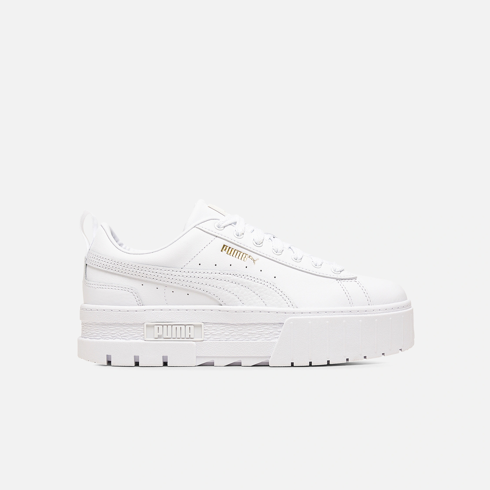 Tenis Puma Mayze Plataforma Blanco De Dama