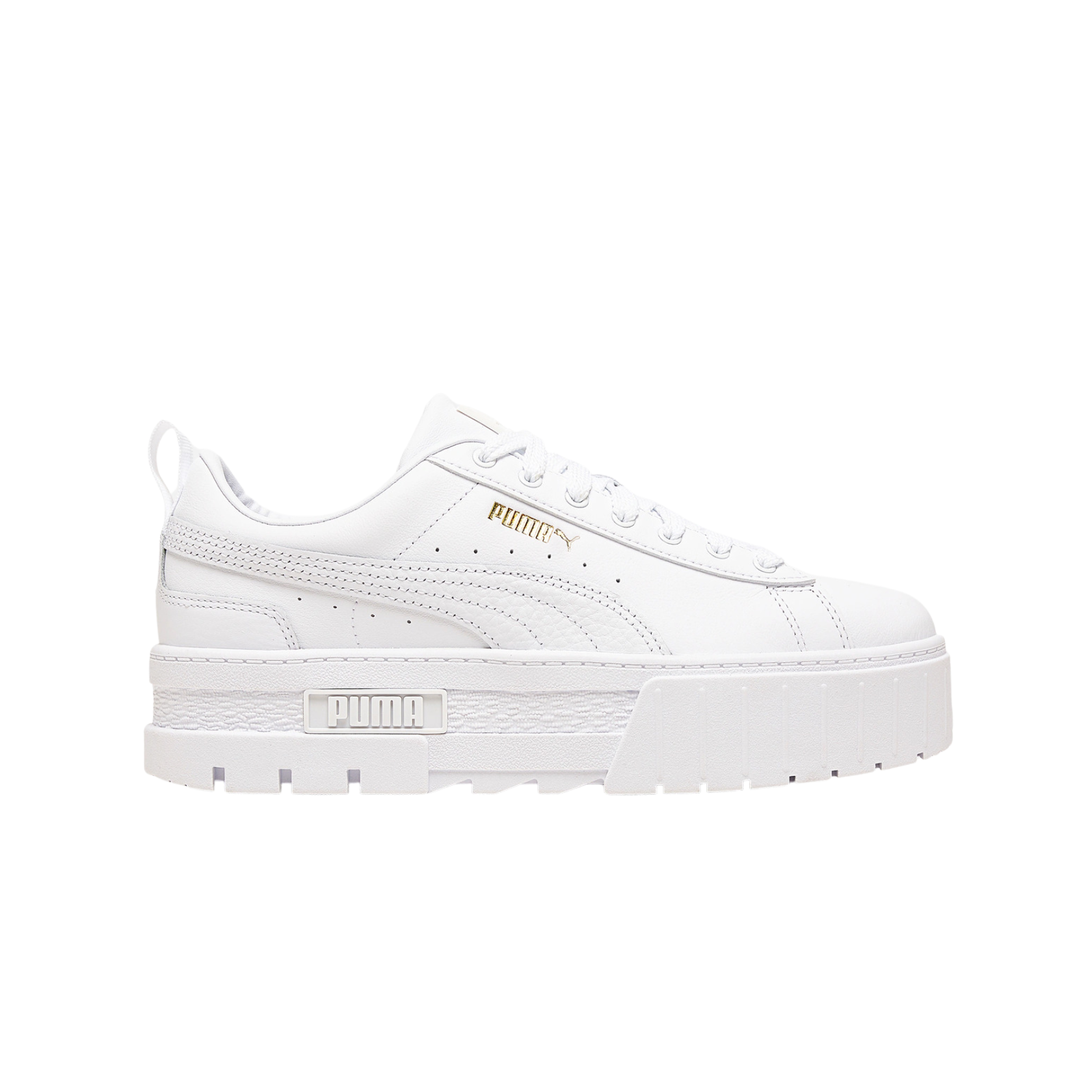 Tenis Puma Mayze Plataforma Blanco De Dama