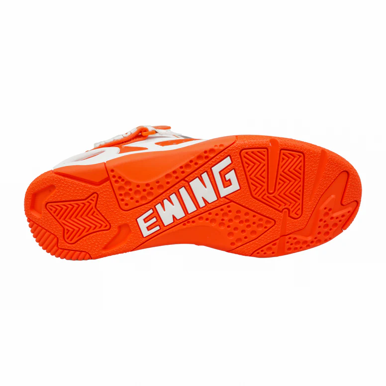 Tenis Patrick Ewing Rogue Blanco Naranja Caballero Original